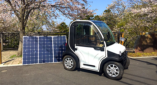 電気自動車を使った新しい提案を致します。